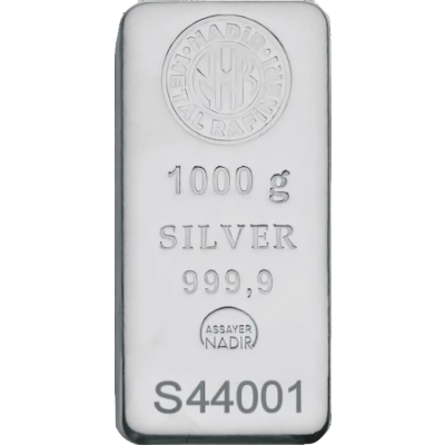 Srebrna sztabka 1kg (1000g)